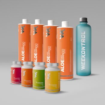 Pack Aloe x4 + Bottle