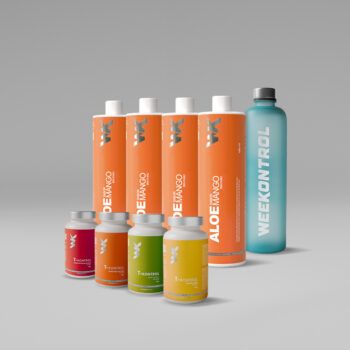 Pack Aloe x4 + Bottle