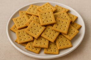Crackers de garbanzo