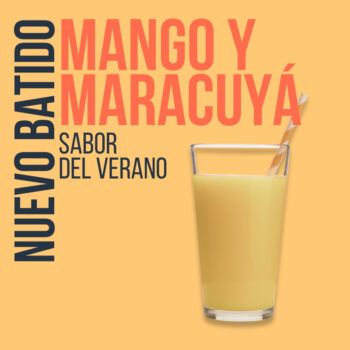 Batido de Mango y Maracuyá Week Shake