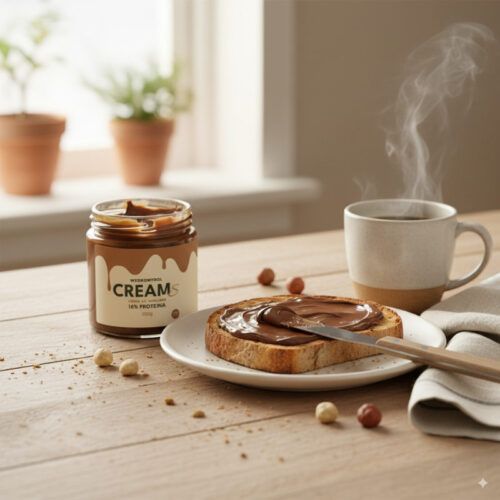 Crema proteica de Avellanas