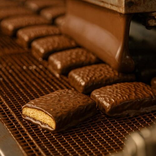 Galletas proteicas de chocolate con leche