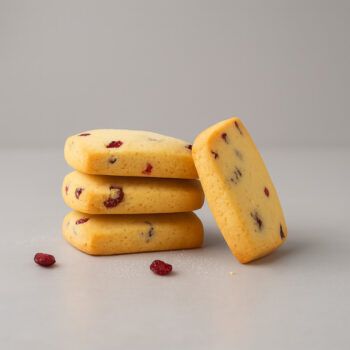 Galletas proteicas de frutos rojos