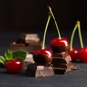 Alternative view of Batido de ChocoCherry