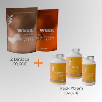 2 Batidos + Pack Xtrem