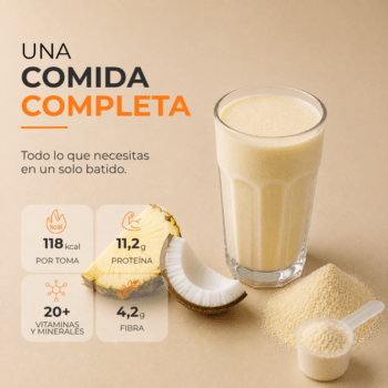 Alternative view of Batido Coco-Piña Week Shake
