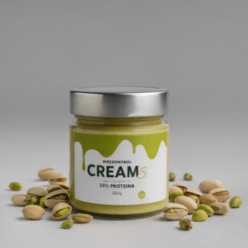 Alternative view of Crema proteica de Pistachos